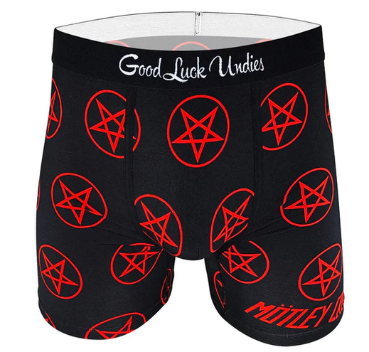 Mötley Crüe, Pentagrams Underwear S