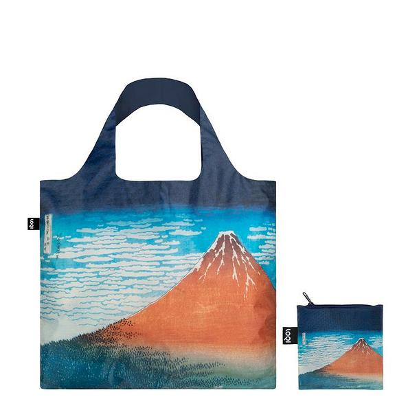 Sac LOQI Hokusai Red Fuji, Mountains in Clear Weather