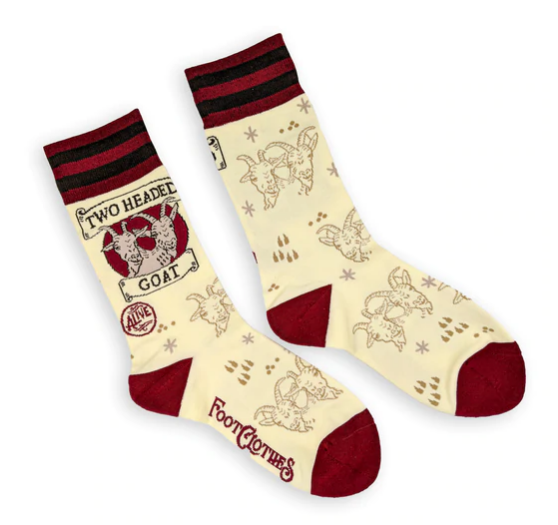 Two Headed Goat Socks