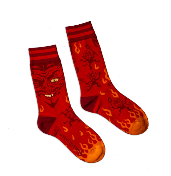 Vintage Devil Socks