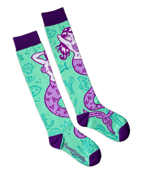 Sea Siren Knee High Socks