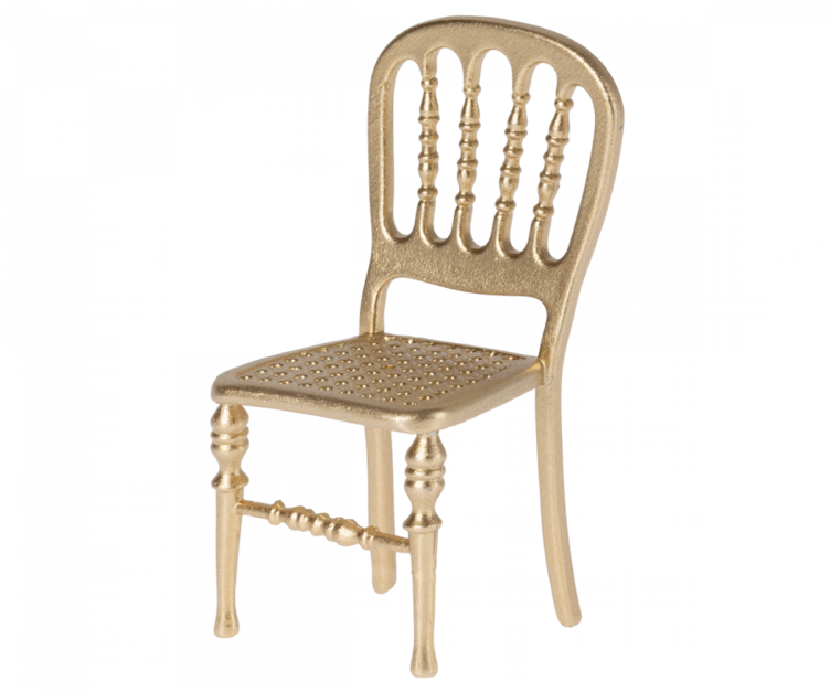 Chaise dorée