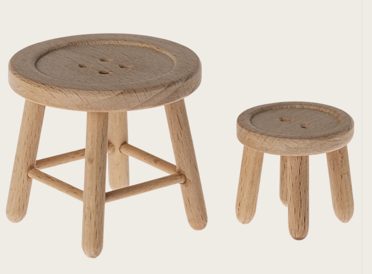 tisch und hocker set maus