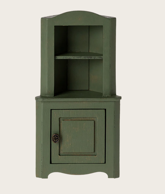 Eckschrank, Maus - Dunkelgrün