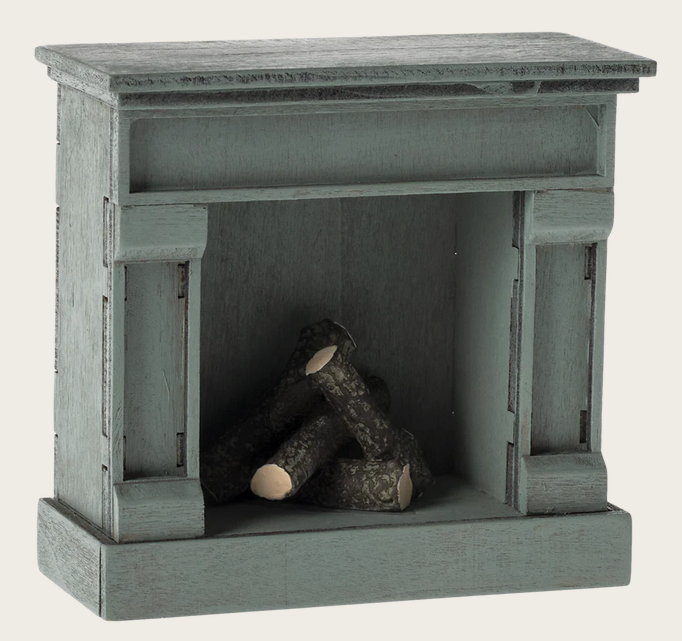 Kamin, Maus - Blau