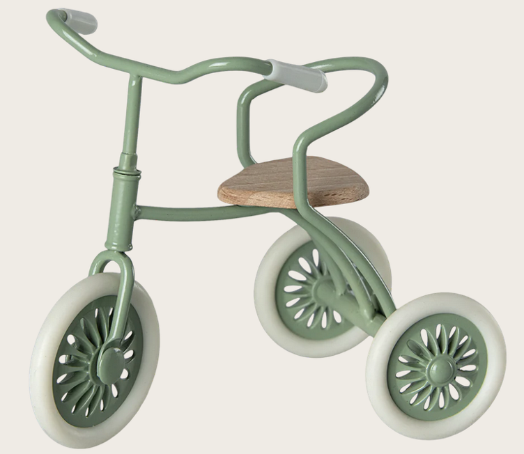 Tricycle, souris -vert