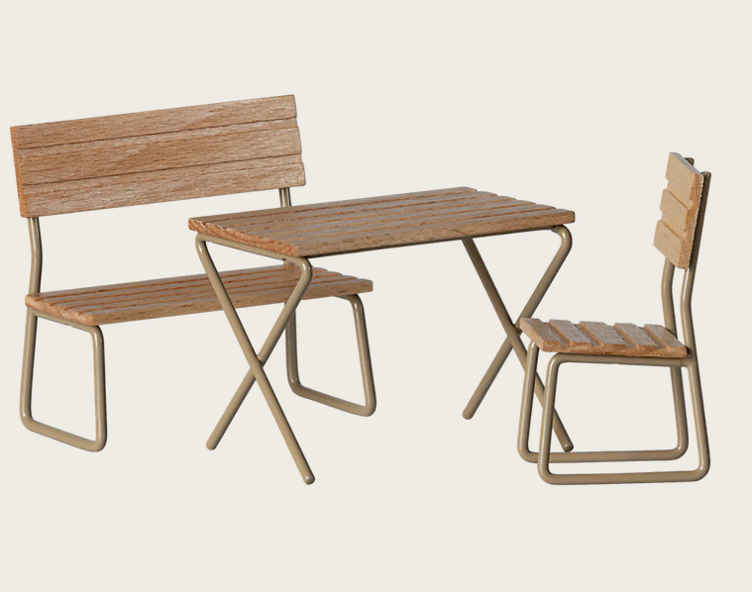 Set de jardin, souris