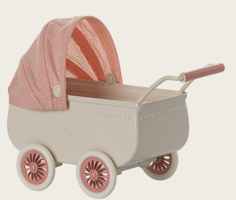 Kinderwagen, Maus - Koralle