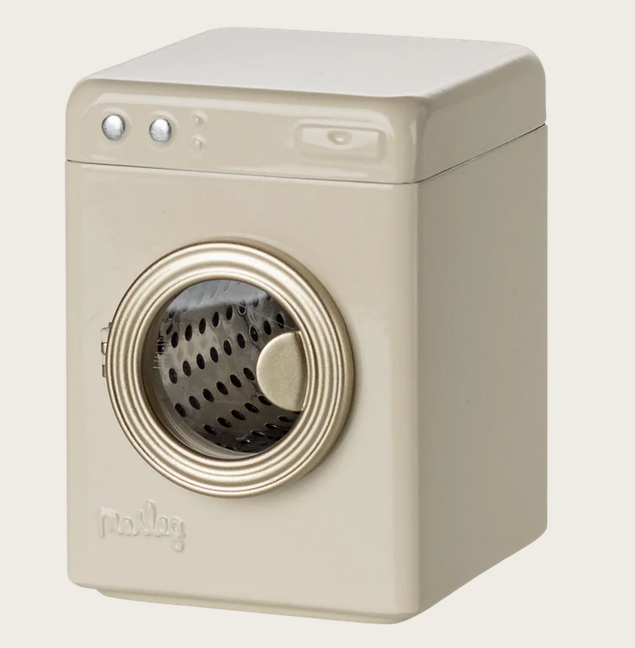 Lave-linge, souris - couleur crème