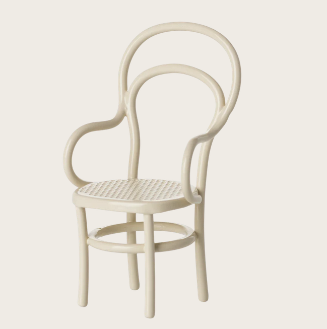 Vintage Stuhl, Maus - Creme