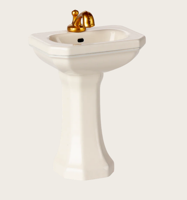 Lavabo, souris - Crème