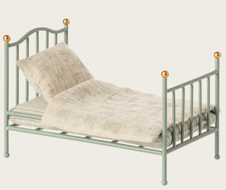 Vintage Einzelbett, Maus - Mint