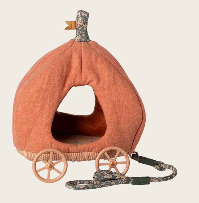 Charrette à citrouille, souris