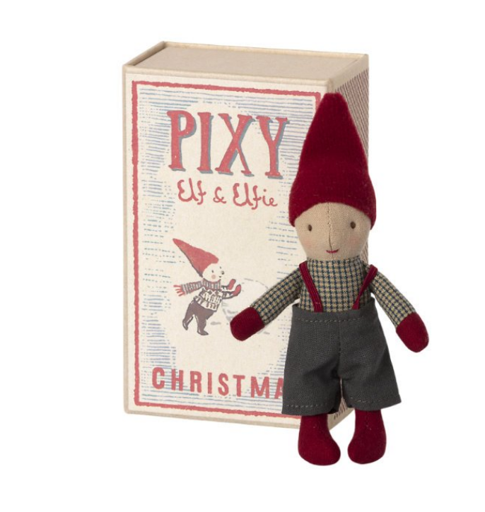 Pixy Elf in Streichholzschachtel