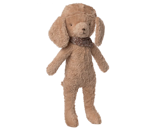 Chien caniche, peluche