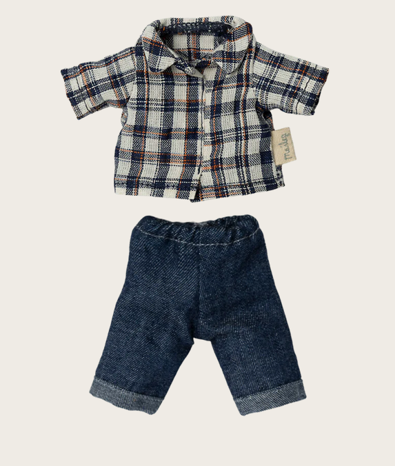vêtements de papa pour souris