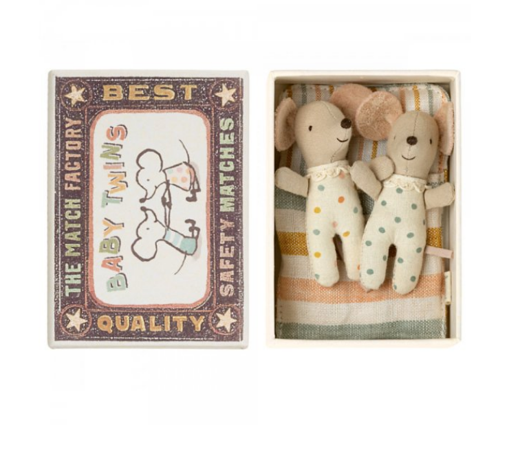 Baby Zwillinge Gepunktet