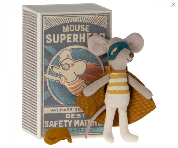 Super Héros, Petit Frère - Souris en boîte