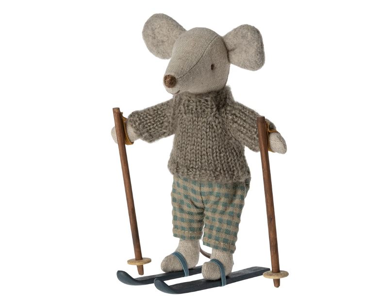 Wintermaus mit Skiset, Großer Bruder