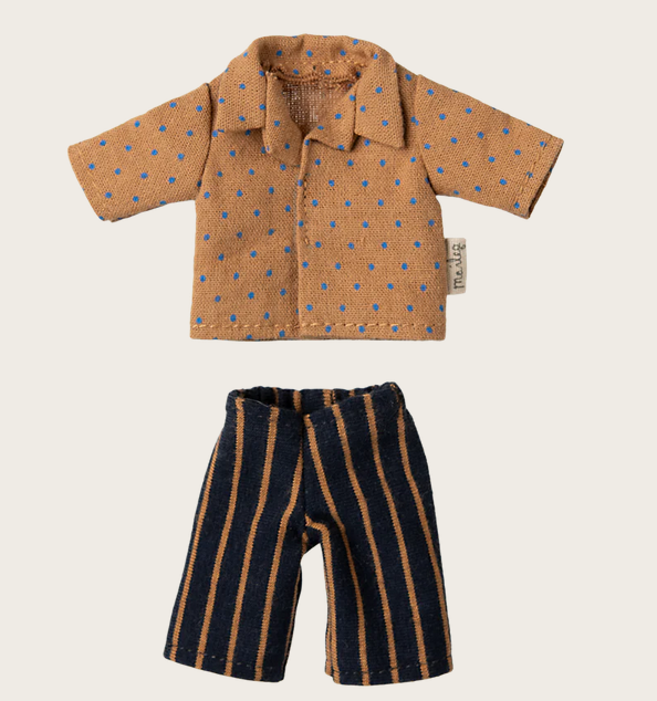 Hemd und gestreifte Hose, Papa Maus