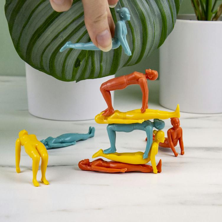 Jeu d`empilage Yoga