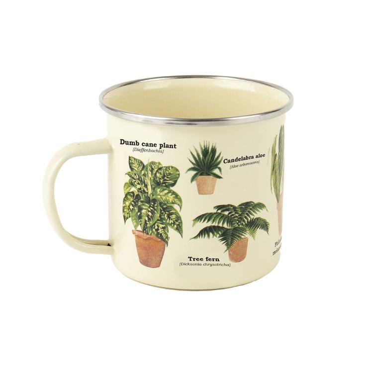 Tasse en émail Plantes