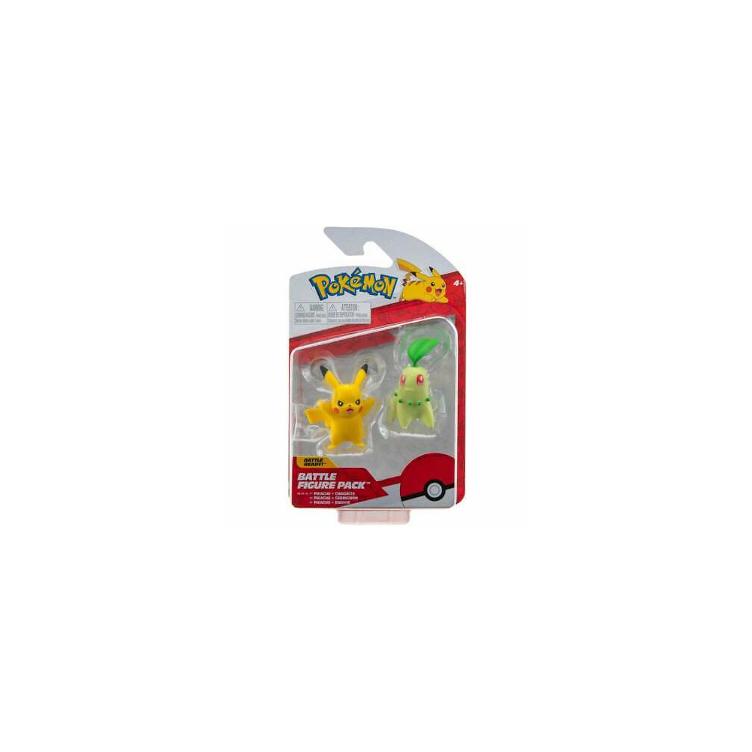 Pokemon Battle Figure Pack Pikachu/Endivie 5cm