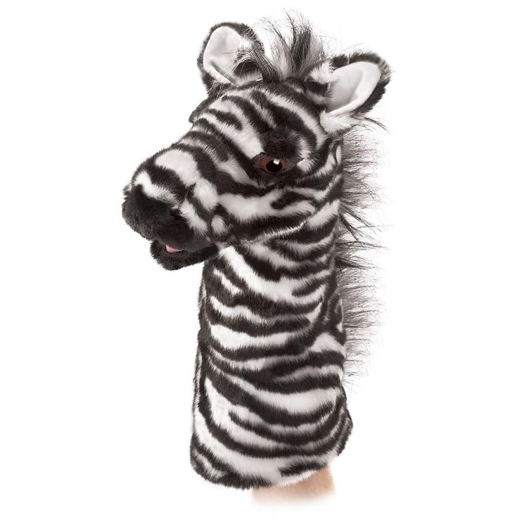 Zebra Handpuppe