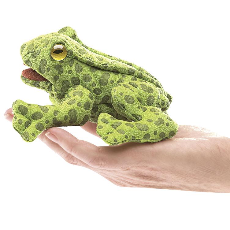 Handpuppe Mini Frosch