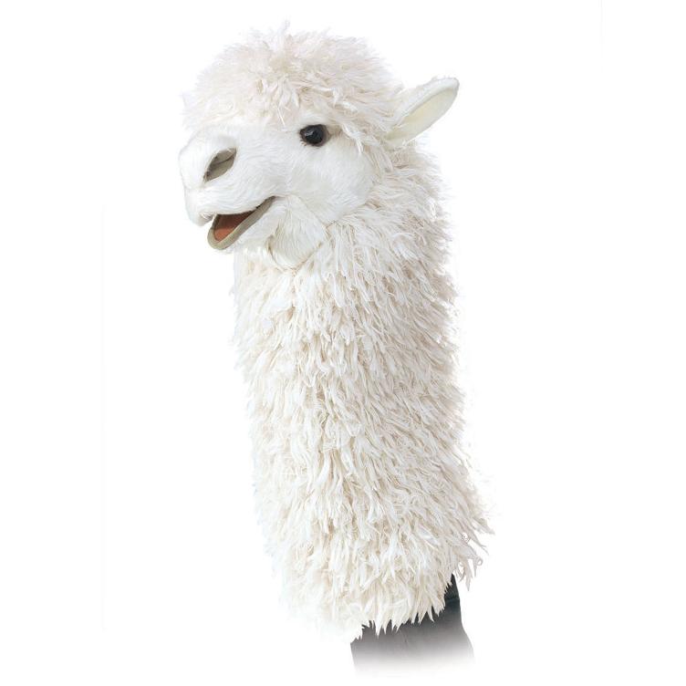 Handpuppe Lama
