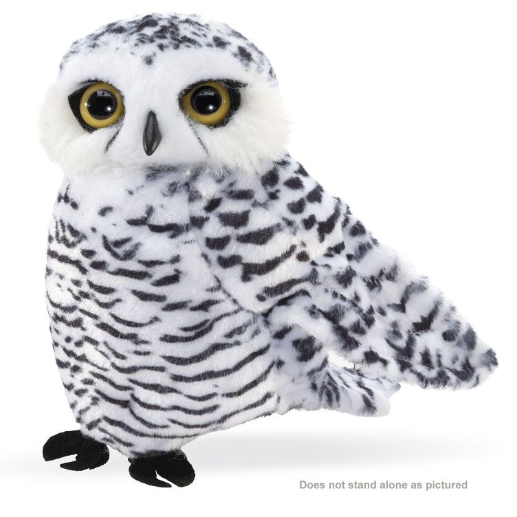 Handpuppe Kleine Schnee-Eule