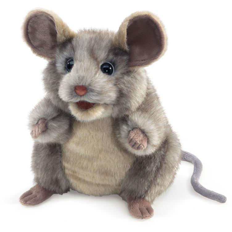 Marionnette à main Souris grise