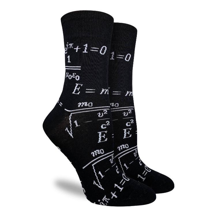 Women`s Math Equations Socks