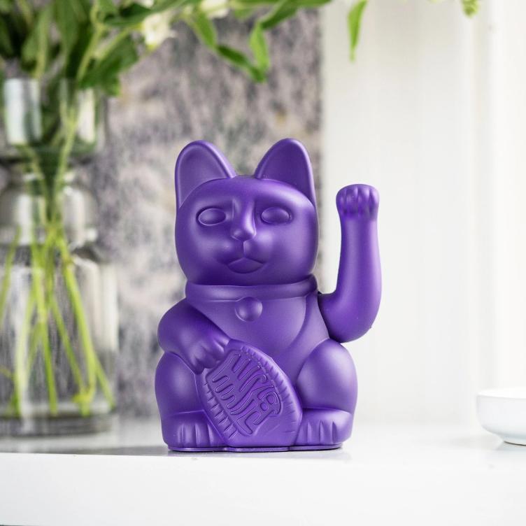 Lucky Cat Violet Lucky Cat