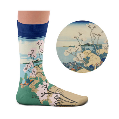 41 - 46 Hokusai, Mount Fuji Socks