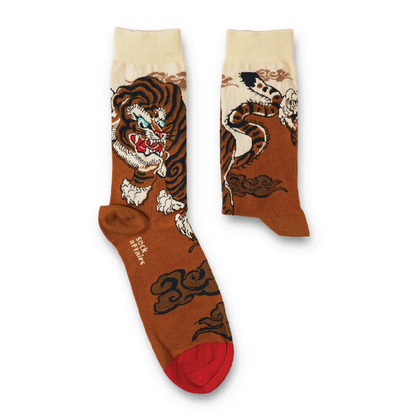 41 - 46 Tiger Tattoo Socks