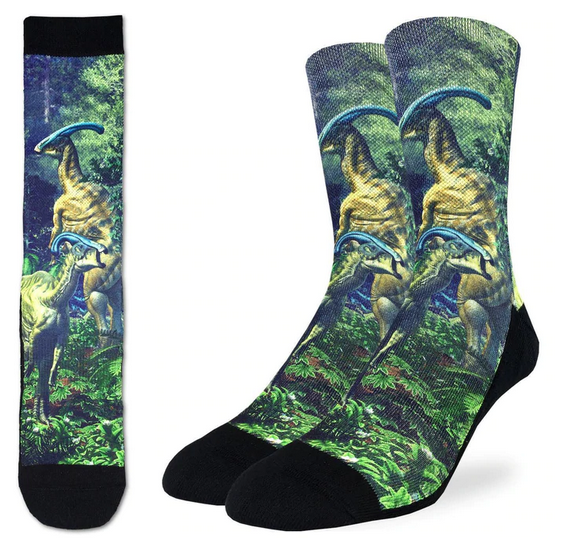 Men`s Duckbilled Dinosaur Socks