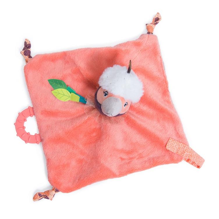 Kuscheltuch Vogel