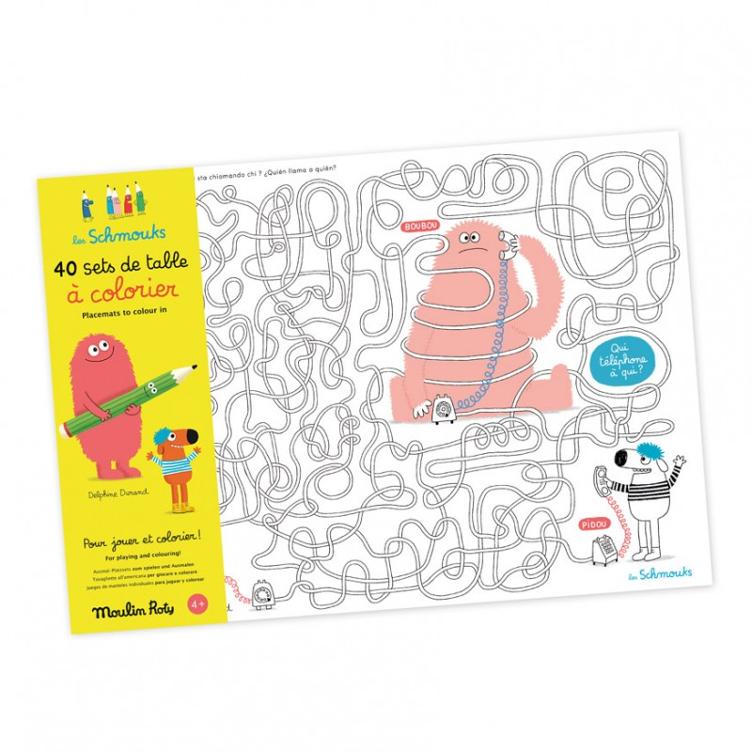 40 Tischset zum bemalen