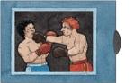 Cartes vivantes - Boxer