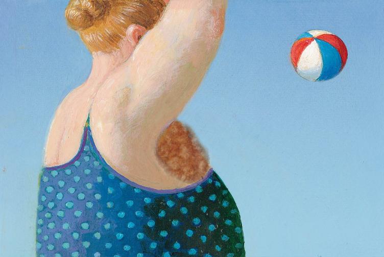 Plüschkarte `Sommerfrische`