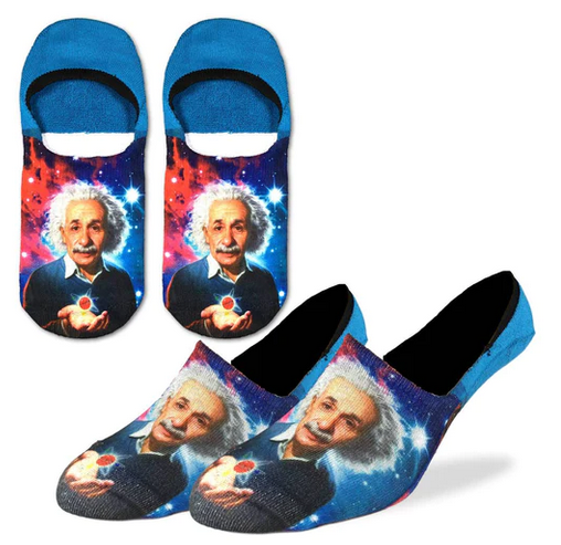 Albert Einstein, Atomic No Show Socks 40 - 46