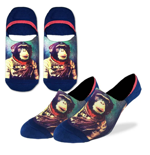 Space Monkey No Show Socks 40 - 46