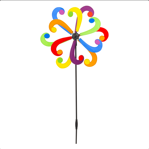 Windrad Windmill Rainbow Blade
