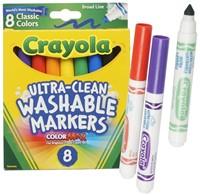 Crayola Ultra-Clean Washable Markers 8-Pack
