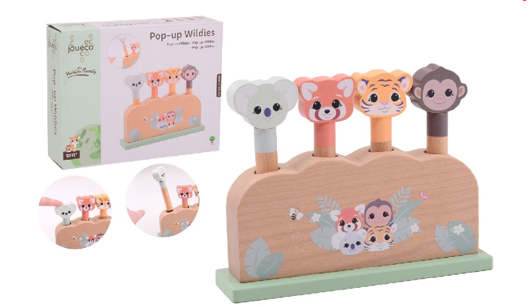 POP UP SPIEL WILDIES HOLZ