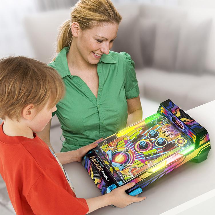 Flipper électronique d`arcade