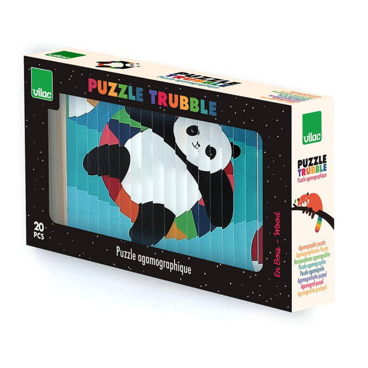 Puzzle 4 D Tiere