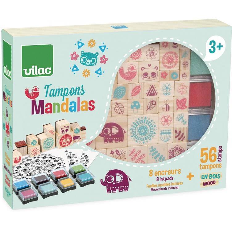 Jeu d`estampes Mandalas