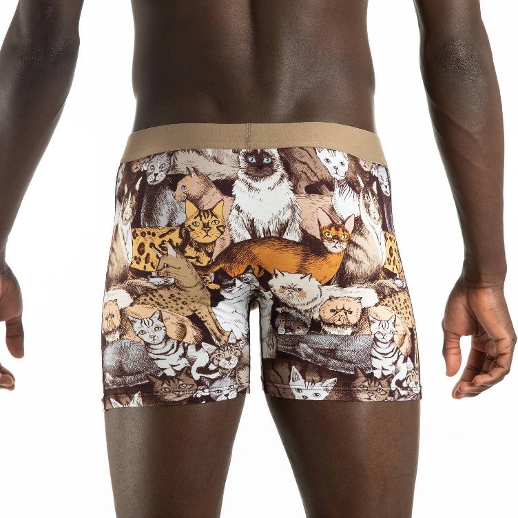 Men’s Social Cats Underwear S